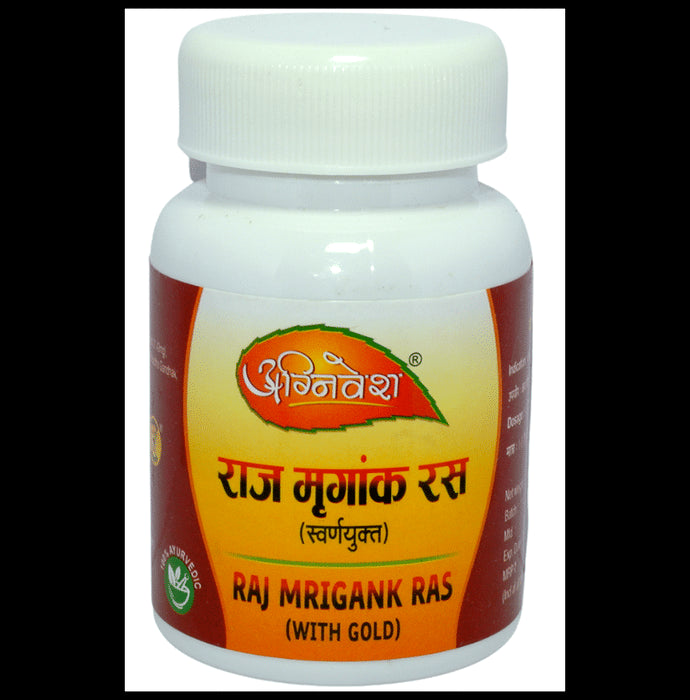 Agnivesh Raj Mrigank Ras (with Gold) Tablet - Classic Derma