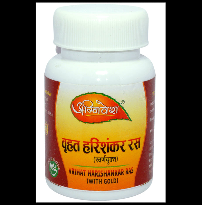 Agnivesh Vrihat Harishankar Ras (with Gold) Tablet - Classic Derma