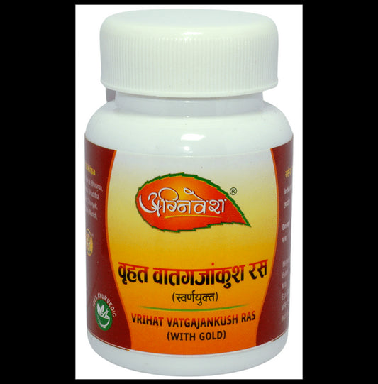 Agnivesh Vrihat Vatgajankush Ras (with Gold) Tablet - Classic Derma