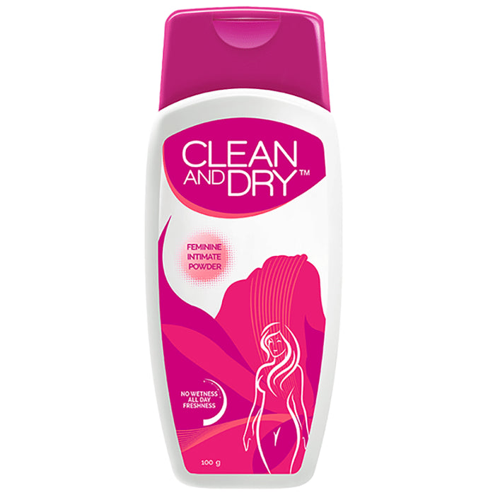 Clean and Dry Feminine Intimate Powder - Classic Derma