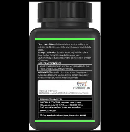 Agrohaul Spirulina Tablet
