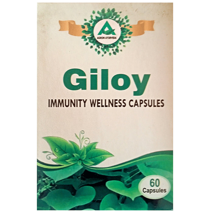 Agron Ayurveda Giloy Capsule - Classic Derma