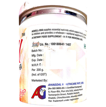 Agwell Protein Powder Sugar Free