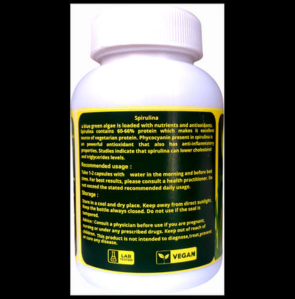 Ahaar Saar Organic Spirulina Capsule