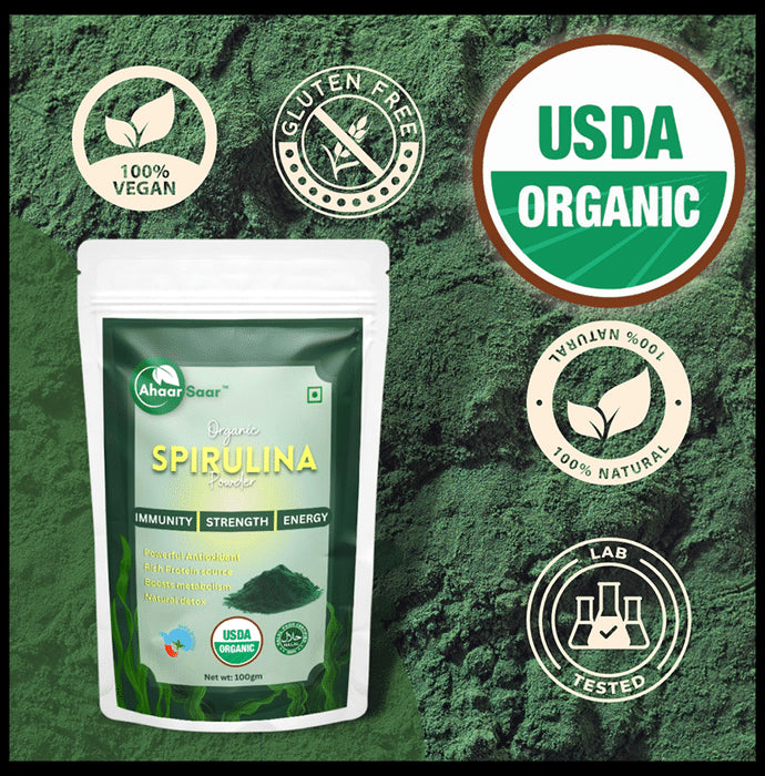 Ahaar Saar Organic Spirulina Powder