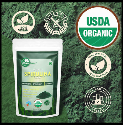 Ahaar Saar Organic Spirulina Powder