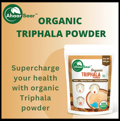 Ahaar Saar Organic Triphala Powder