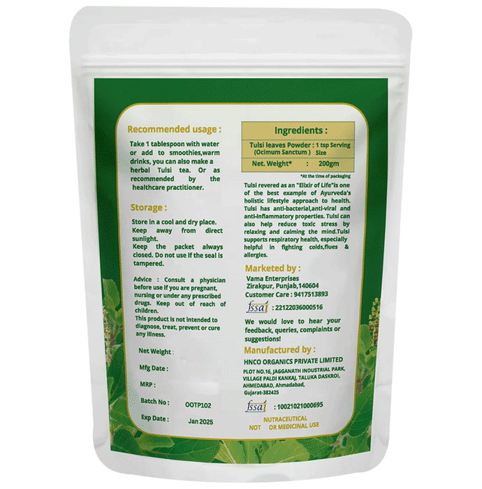 Ahaar Saar Organic Tulsi Powder