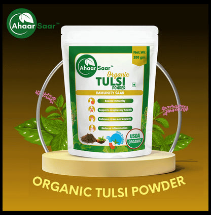 Ahaar Saar Organic Tulsi Powder