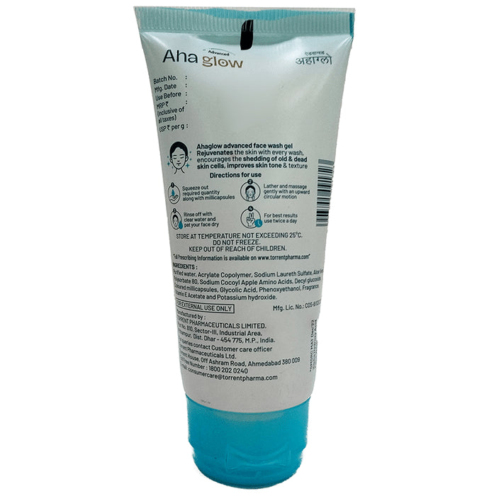 Ahaglow Advanced Skin Rejuvenating Face Wash Gel