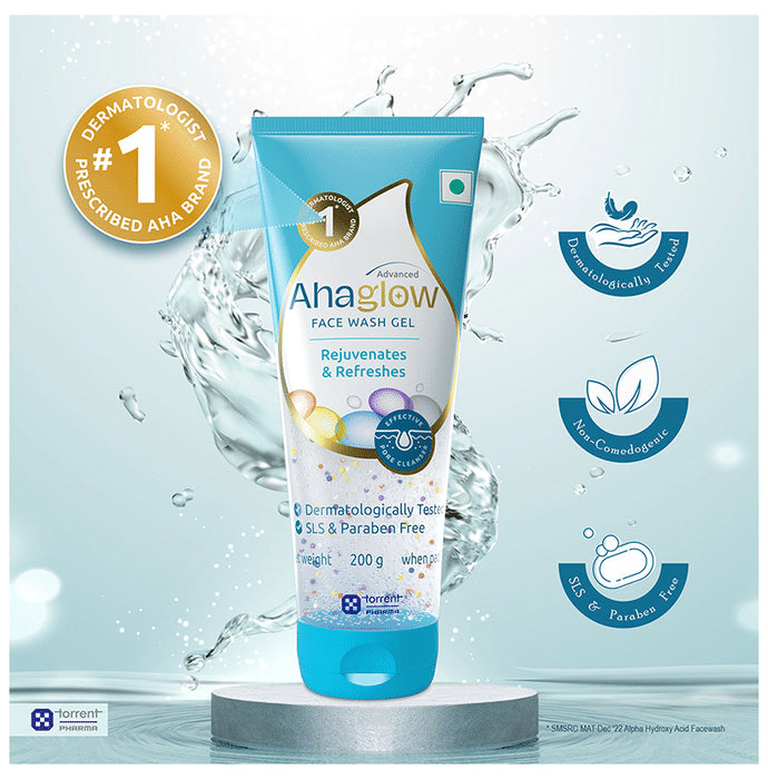 Ahaglow Advanced Skin Rejuvenating Face Wash Gel