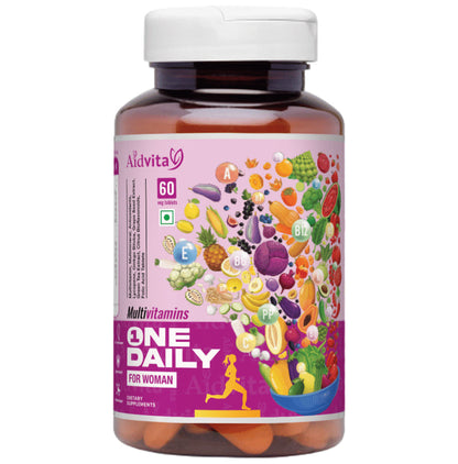 Aidvita Multivitamins One Daily for Woman Veg Tablet - Classic Derma