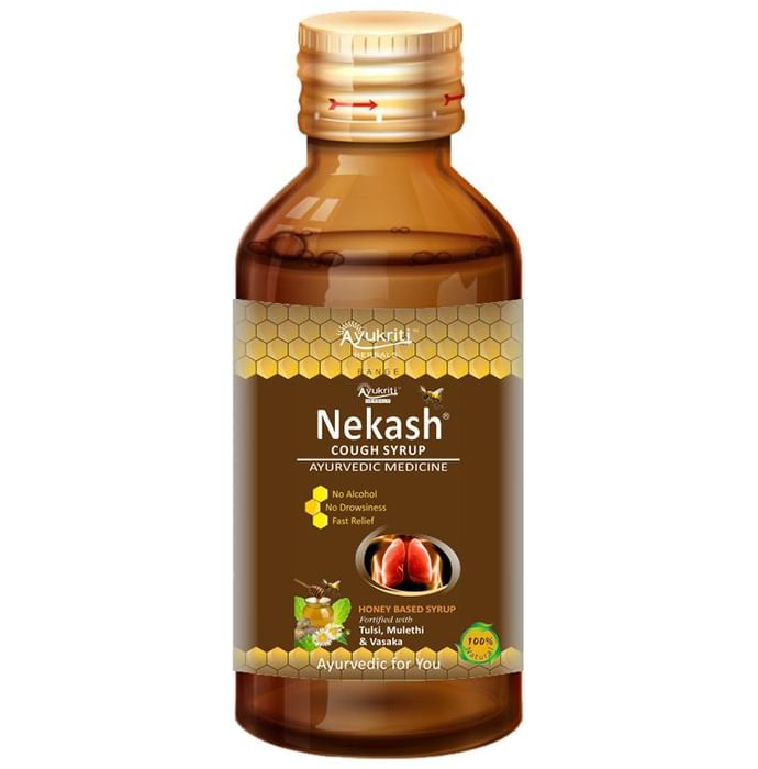 Ayukriti Herbals Nekash Cough Syrup - Classic Derma