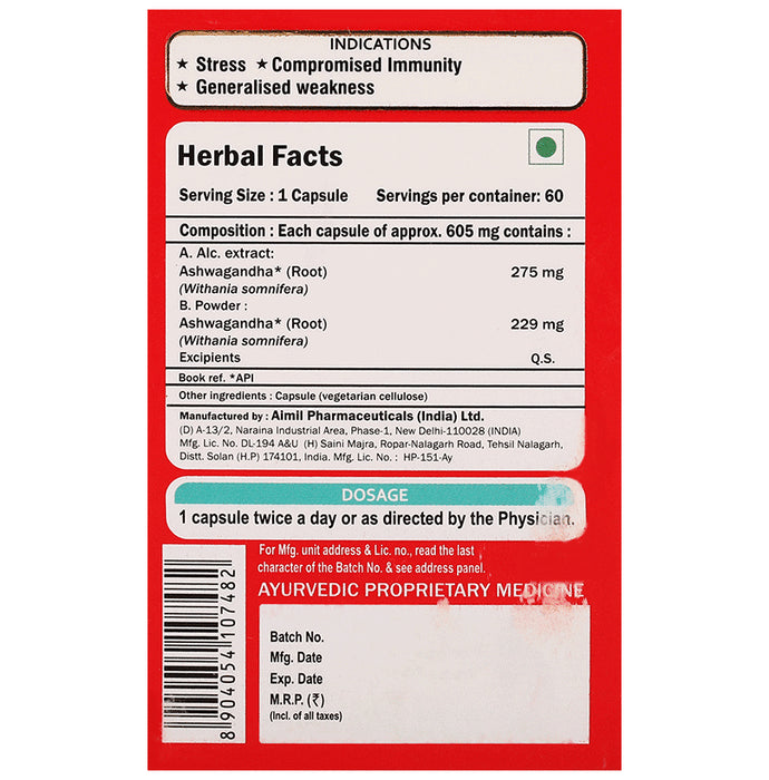 Aimil Ashwagandha Capsule
