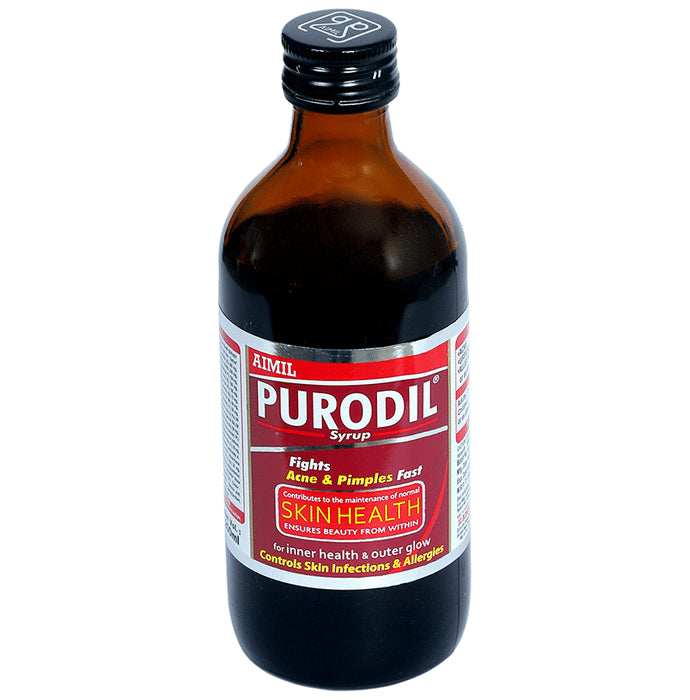 Aimil Purodil Syrup | Fights Acne & Pimples | Controls Skin Infections & Allergies