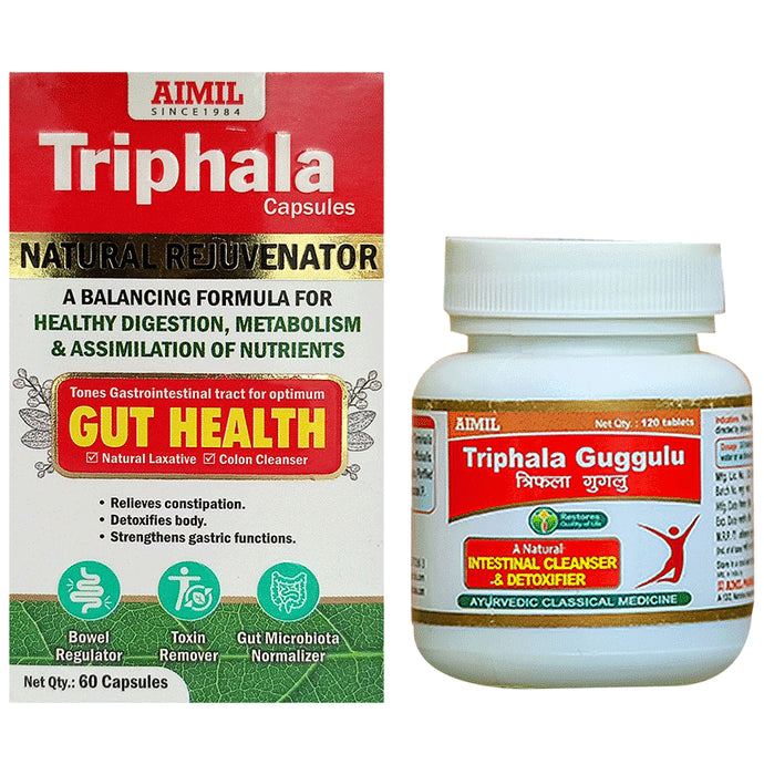 Aimil Triphala Capsule - Classic Derma