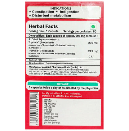 Aimil Triphala Capsule