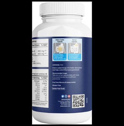 AIWO Ultimate Omega -3 Triple Strength 1000mg Capsule
