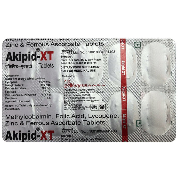 Akipid-XT Tablet - Classic Derma
