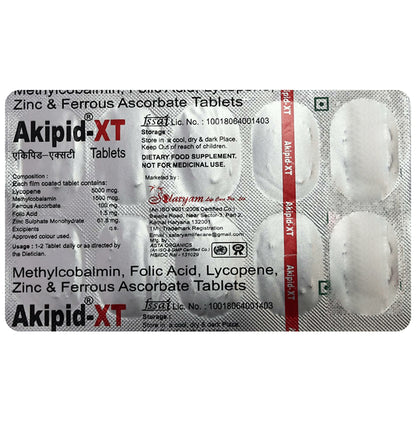 Akipid-XT Tablet - Classic Derma