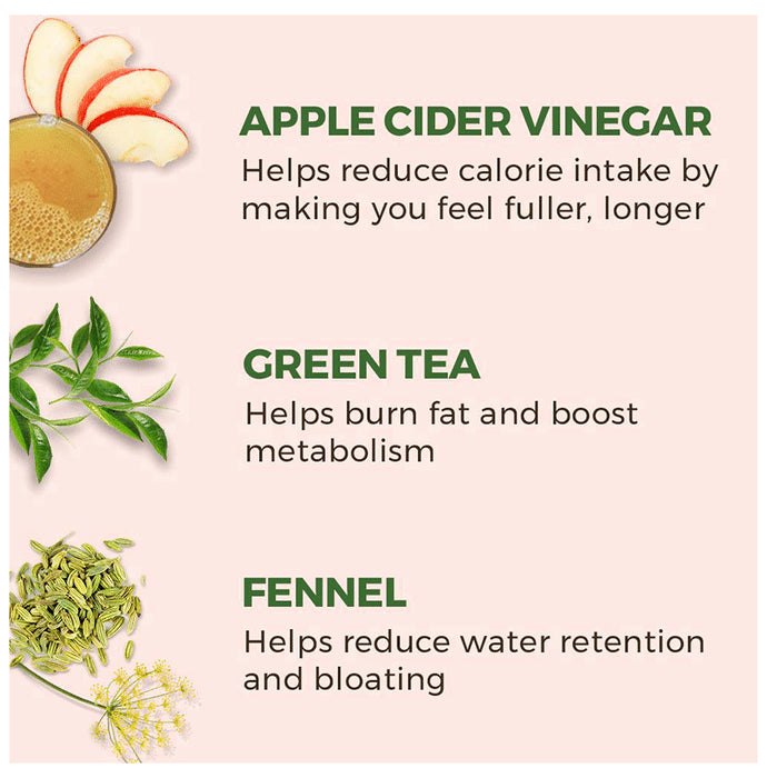 Akiva Green Tea Apple Cider Vinegar Drink (40ml Each)