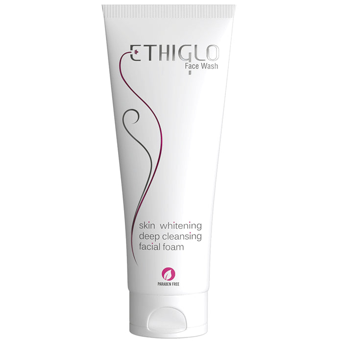 Ethiglo Face Wash | Skin Whitening & Deep Cleansing Facial Foam - Classic Derma