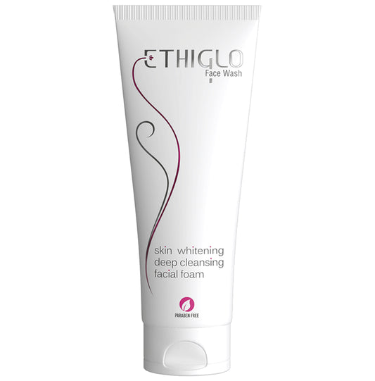 Ethiglo Face Wash | Skin Whitening & Deep Cleansing Facial Foam - Classic Derma