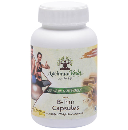 Aachman Veda A Perfect Weight Management B-Trim 500mg Capsule (60 Each)