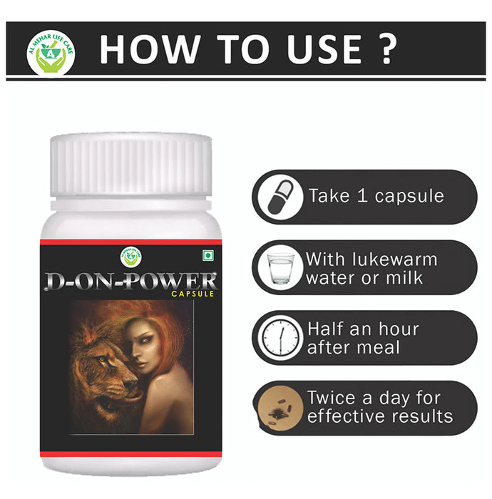 Al Mehar Life Care D-On-Power Capsule