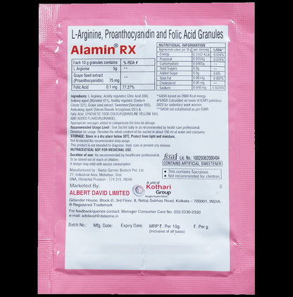 Alamin RX Granules Orange Sugar Free