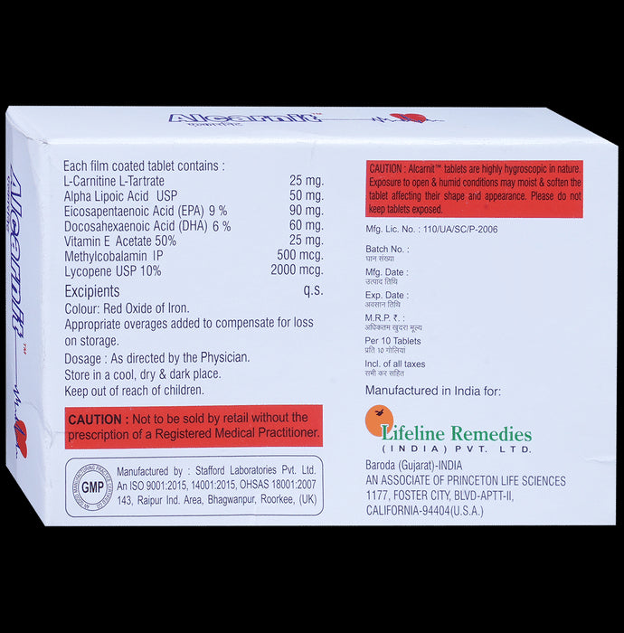 Alcarnit Tablet