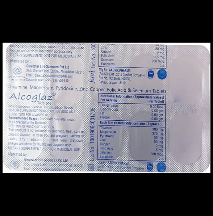 Alcoglaz Tablet