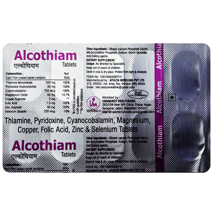 Alcothiam Tablet
