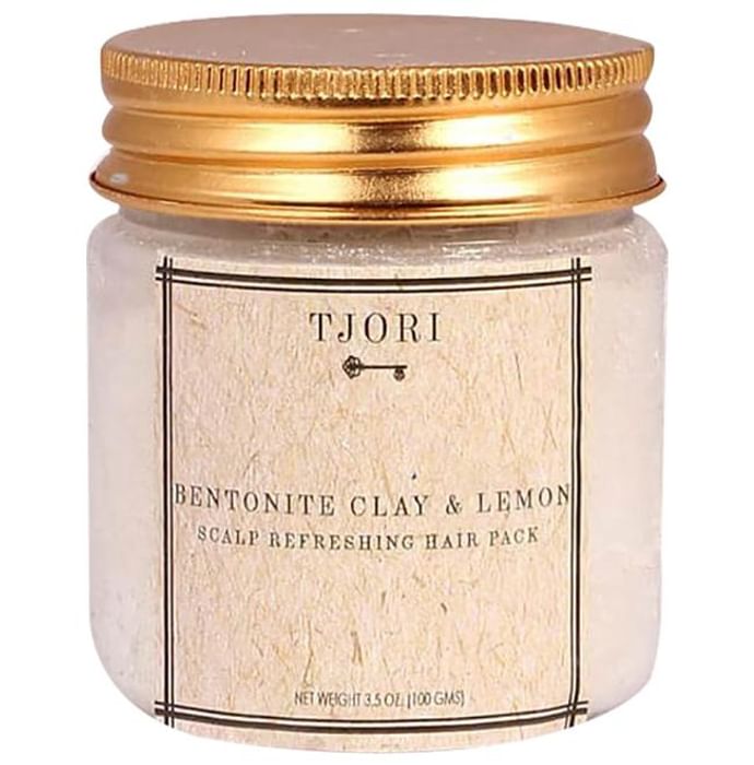 Tjori Hair Pack Bentonite Clay & Lemon Scalp Refreshing - Classic Derma