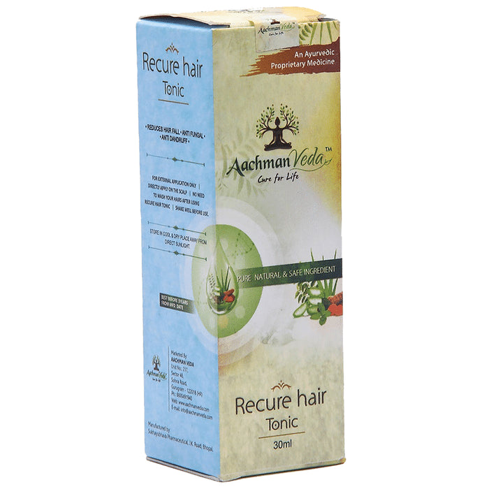 Aachman Veda Recure Hair Tonic - Classic Derma