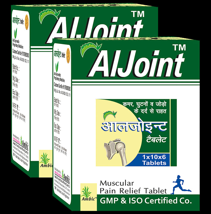 AlJoint Muscular Pain Relief Tablet (60 Each) - Classic Derma