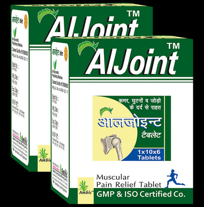 AlJoint Muscular Pain Relief Tablet (60 Each) - Classic Derma