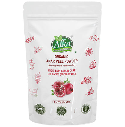 Alka Ayurvedic Pharmacy Anar Peel Powder - Classic Derma