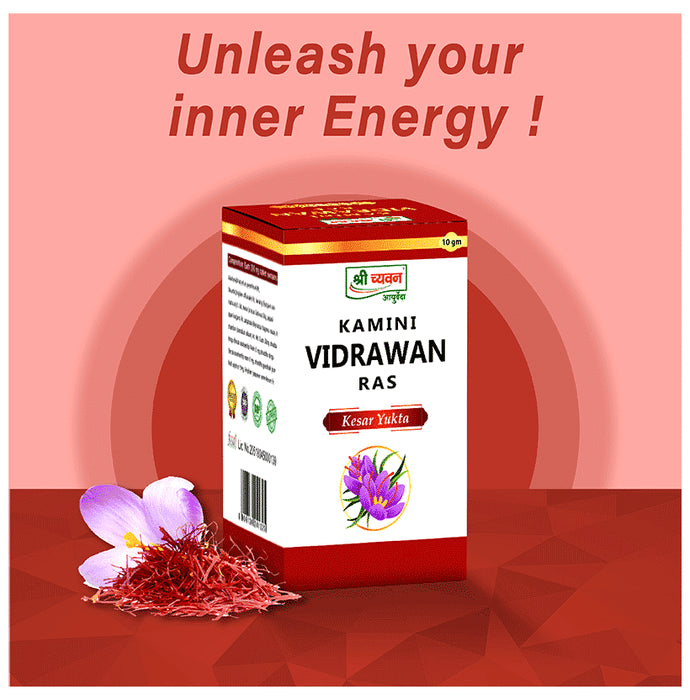 Shri Chyawan Kamini Vidrawan Ras Tablet Kesar Yukta