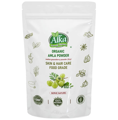 Alka Ayurvedic Pharmacy Organic Amla Powder - Classic Derma