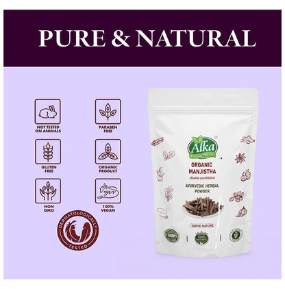 Alka Ayurvedic Pharmacy Organic Manjistha Powder