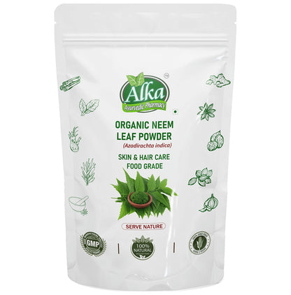 Alka Ayurvedic Pharmacy Organic Neem Leaf Powder - Classic Derma