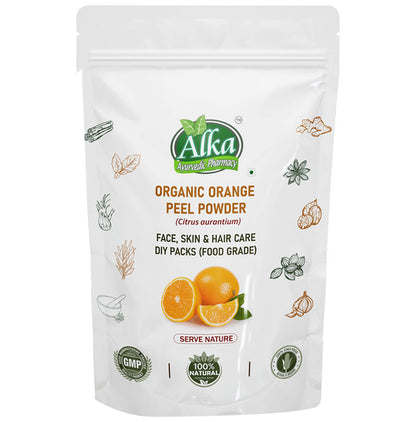 Alka Ayurvedic Pharmacy Organic Orange Peel Powder - Classic Derma