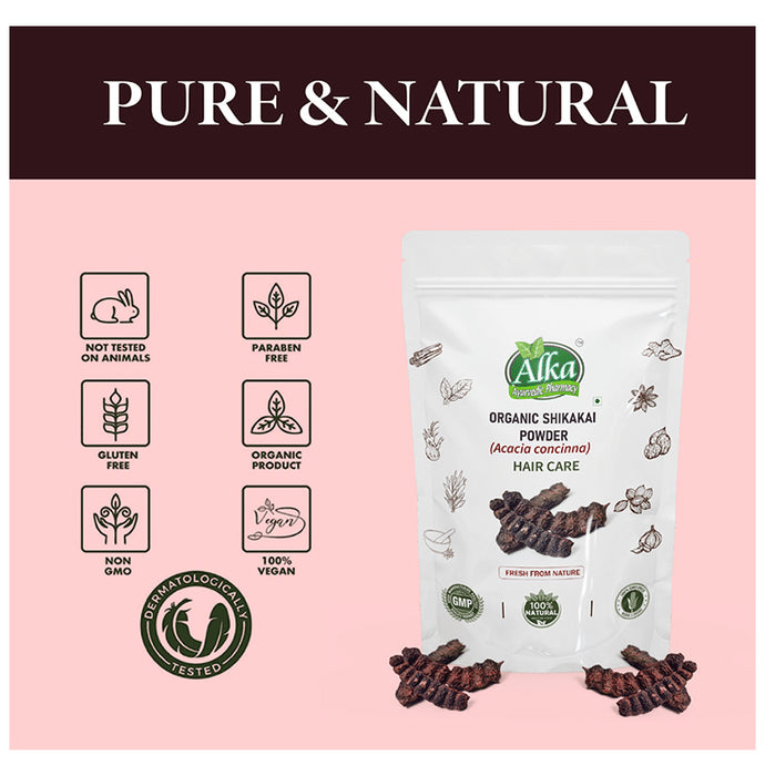 Alka Ayurvedic Pharmacy Organic Shikakai Powder