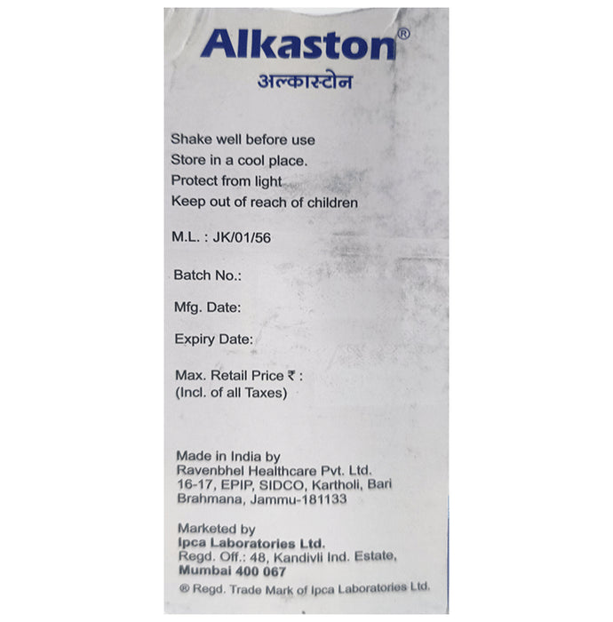 Alkaston Oral Solution Raspberry Sugar Free