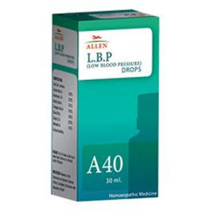 Allen A40 L.B.P. (Low Blood Pressure) Drop - Classic Derma