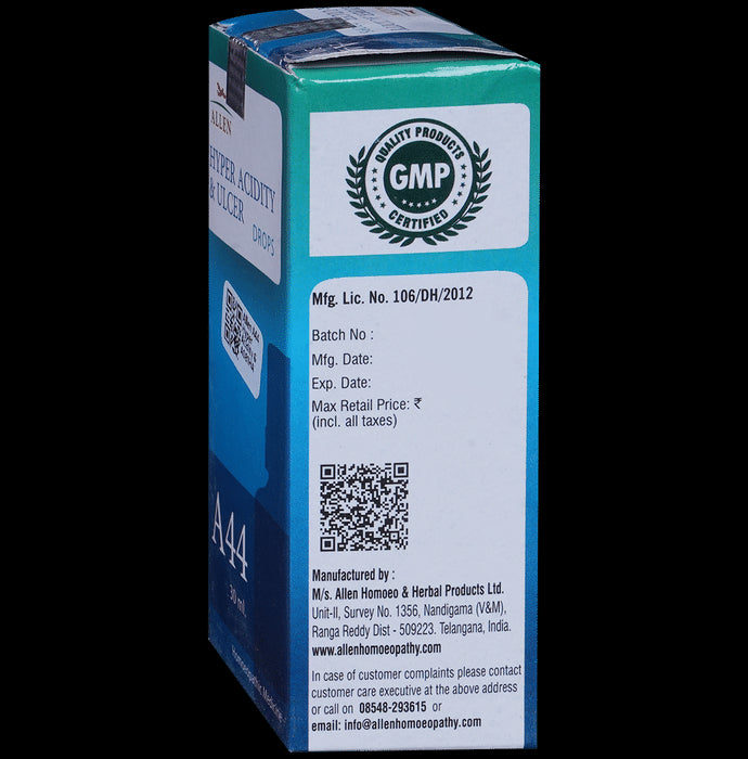 Allen A44 Hyper Acidity & Ulcer Drop