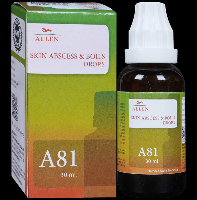Allen A81 Skin Abscess And Boils Drop - Classic Derma