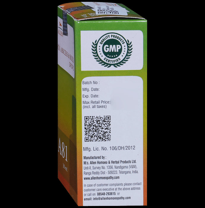 Allen A81 Skin Abscess And Boils Drop