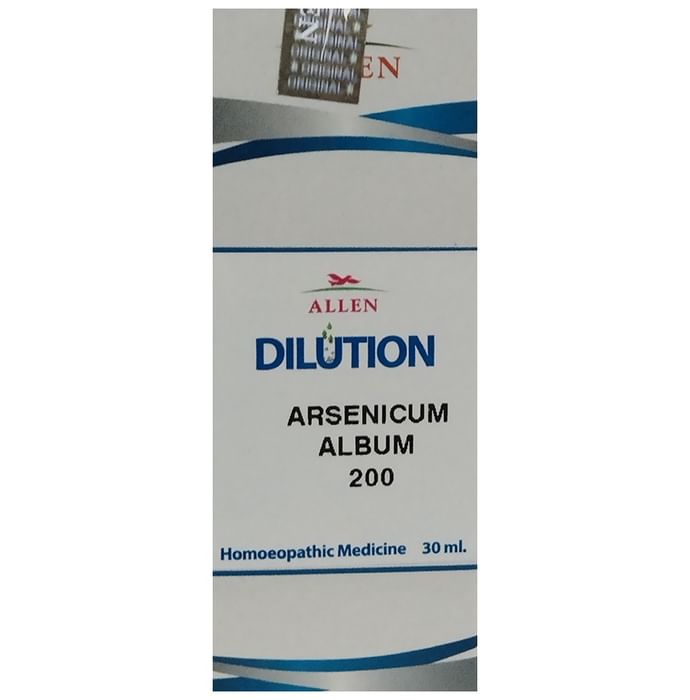 Allen Arsenicum Album Dilution 200 - Classic Derma